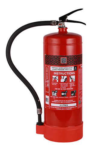 Watermist Based Portable Fire Extinguishers - 6 Ltrs.