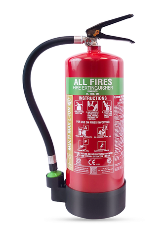 Ceasefire MultiMax 6 L - One Extinguisher for Every Fire at Home.