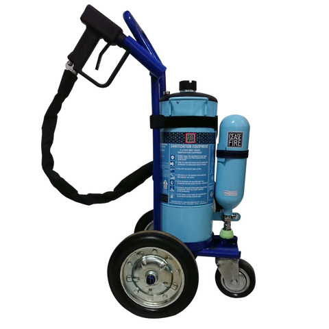 9 Ltrs Trolley Mounted Mist Based Area Sanitisation System (Air Cartridge Type)