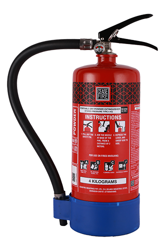 Ceasefire ABC Powder MAP90 Fire Extinguisher (4Kg)